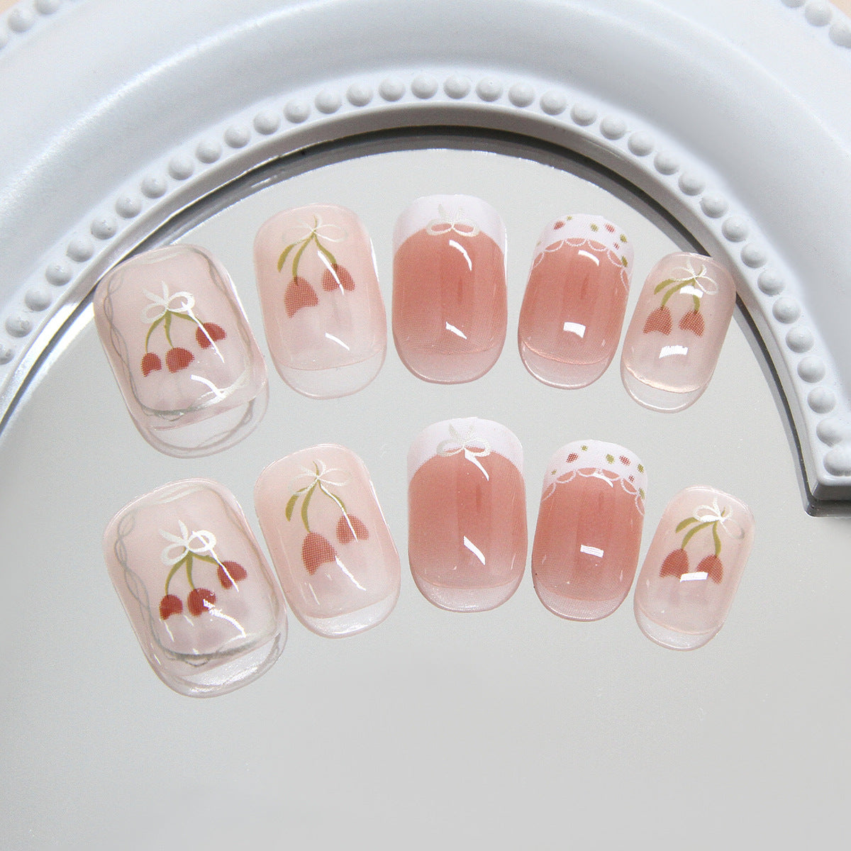 Elegant Minimalist Press-On Nail Set (24pcs) (DESIGN 7308)