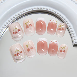 Elegant Minimalist Press-On Nail Set (24pcs) (DESIGN 7308)