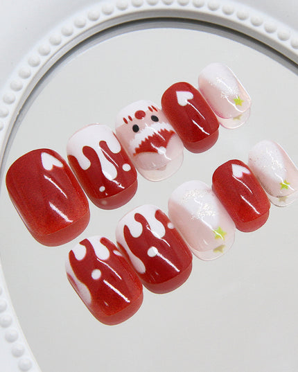 Elegant Minimalist Press-On Nail Set (24pcs) (DESIGN 7403)