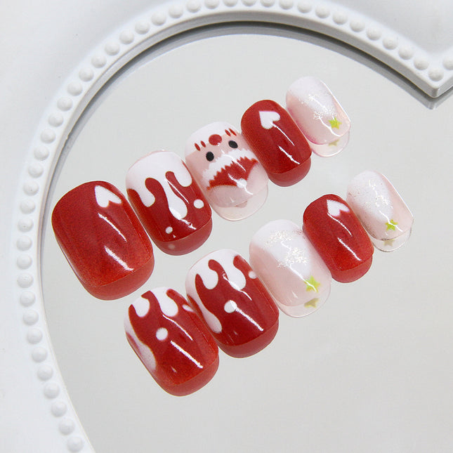 Elegant Minimalist Press-On Nail Set (24pcs) (DESIGN 7403)