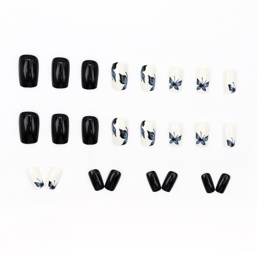 Elegant Minimalist Press-On Nail Set (24pcs) (DESIGN 7589)