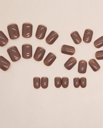 Elegant Minimalist Press-On Nail Set (24pcs) (DESIGN 7379)