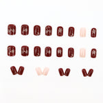 Elegant Minimalist Press-On Nail Set (24pcs) (DESIGN 7579)