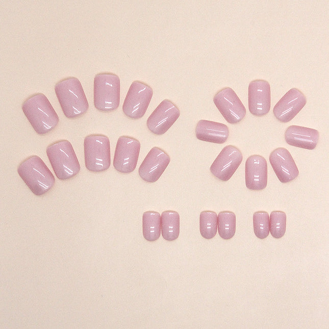 Elegant Minimalist Press-On Nail Set (24pcs) (DESIGN 7378)