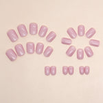 Elegant Minimalist Press-On Nail Set (24pcs) (DESIGN 7378)