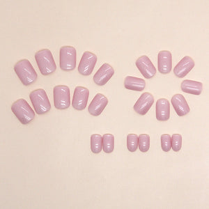 Elegant Minimalist Press-On Nail Set (24pcs) (DESIGN 7378)