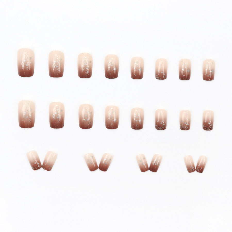Elegant Minimalist Press-On Nail Set (24pcs) (DESIGN 7568)