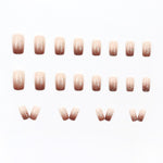 Elegant Minimalist Press-On Nail Set (24pcs) (DESIGN 7568)