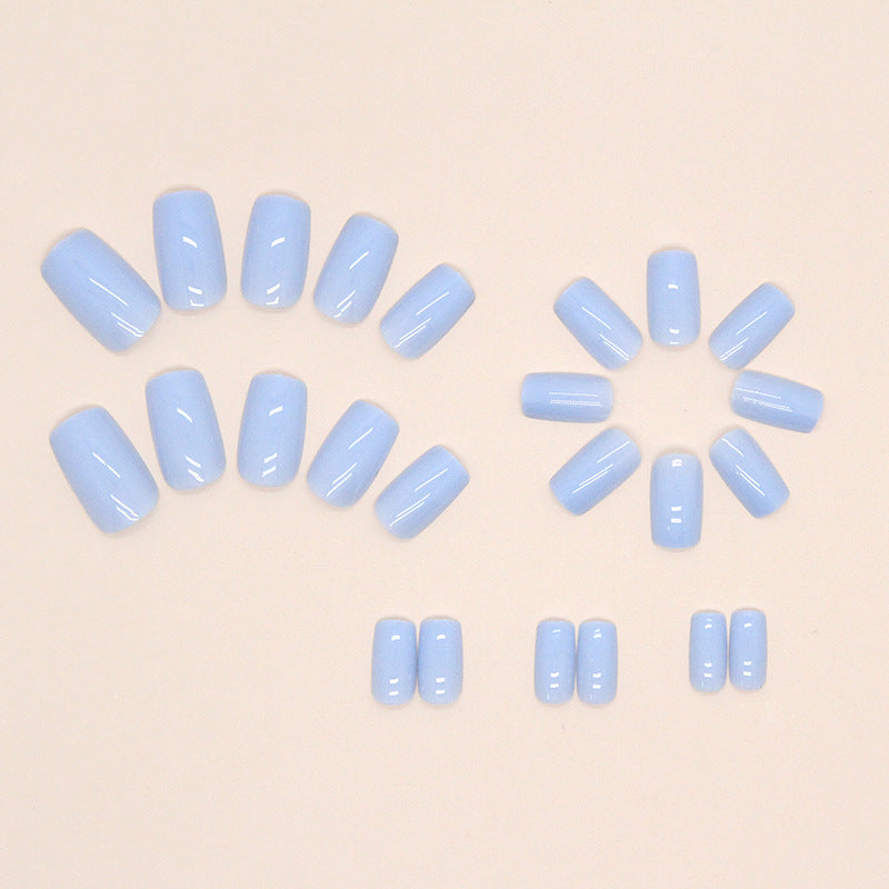 Elegant Minimalist Press-On Nail Set (24pcs) (DESIGN 7464)