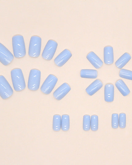 Elegant Minimalist Press-On Nail Set (24pcs) (DESIGN 7464)