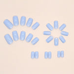 Elegant Minimalist Press-On Nail Set (24pcs) (DESIGN 7464)