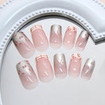 Elegant Minimalist Press-On Nail Set (24pcs) (DESIGN 7307)