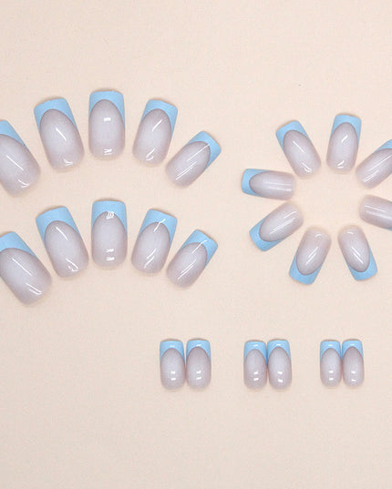 Elegant Minimalist Press-On Nail Set (24pcs) (DESIGN 7351)
