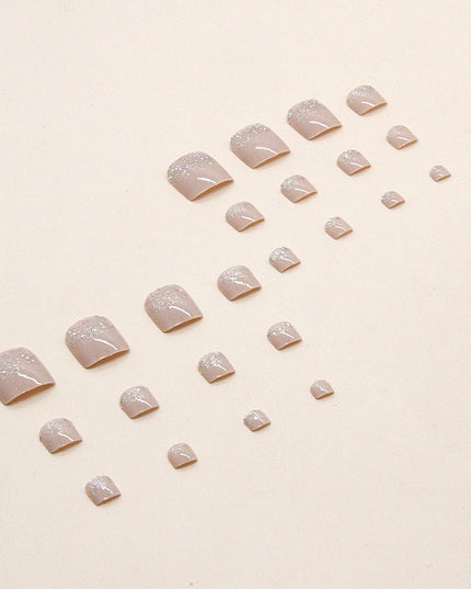 Elegant Minimalist Press-On Nail Set (24pcs) (DESIGN 7501)