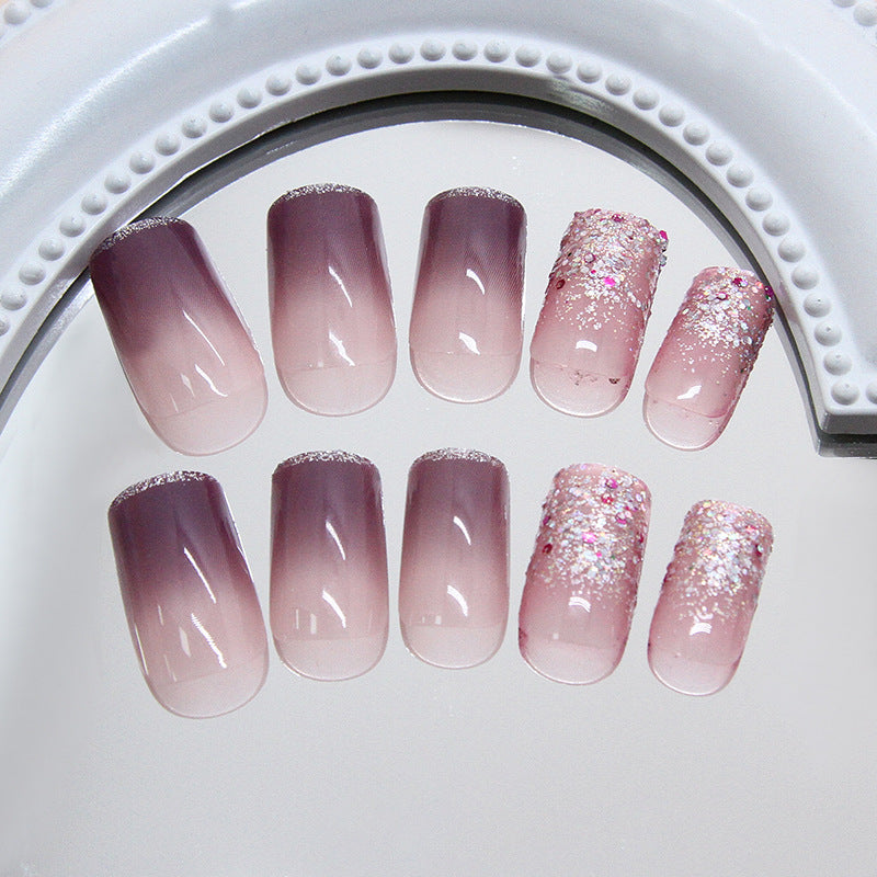 Elegant Minimalist Press-On Nail Set (24pcs) (DESIGN 7355)