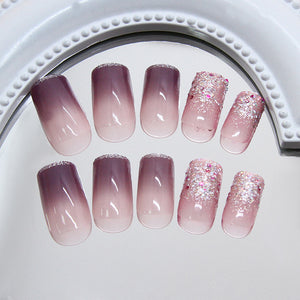 Elegant Minimalist Press-On Nail Set (24pcs) (DESIGN 7355)