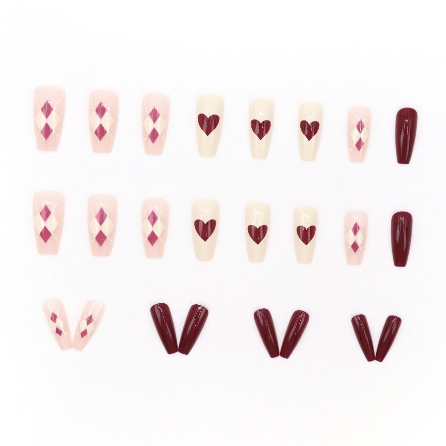 Elegant Minimalist Press-On Nail Set (24pcs) (DESIGN 7645)