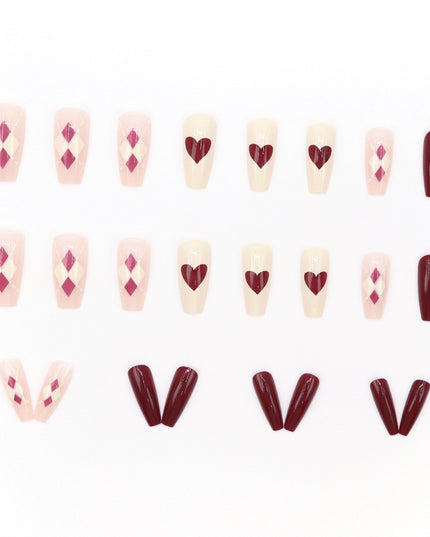 Elegant Minimalist Press-On Nail Set (24pcs) (DESIGN 7645)