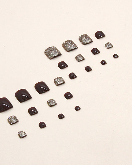 Elegant Minimalist Press-On Nail Set (24pcs) (DESIGN 7490)