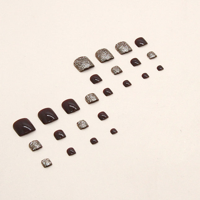 Elegant Minimalist Press-On Nail Set (24pcs) (DESIGN 7490)