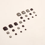 Elegant Minimalist Press-On Nail Set (24pcs) (DESIGN 7490)