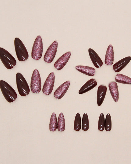 Elegant Minimalist Press-On Nail Set (24pcs) (DESIGN 7480)