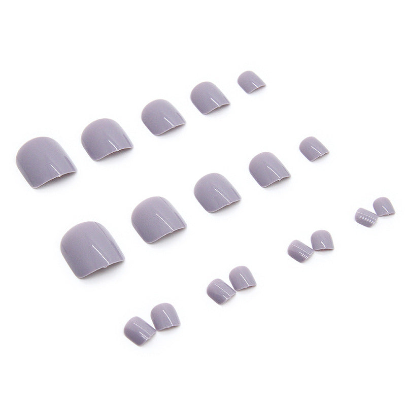 Elegant Minimalist Press-On Nail Set (24pcs) (DESIGN 7500)
