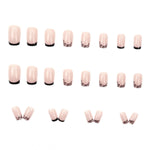 Elegant Minimalist Press-On Nail Set (24pcs) (DESIGN 7524)
