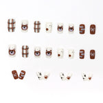 Elegant Minimalist Press-On Nail Set (24pcs) (DESIGN 7603)