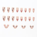 Elegant Minimalist Press-On Nail Set (24pcs) (DESIGN 7588)
