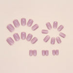 Elegant Minimalist Press-On Nail Set (24pcs) (DESIGN 7394)