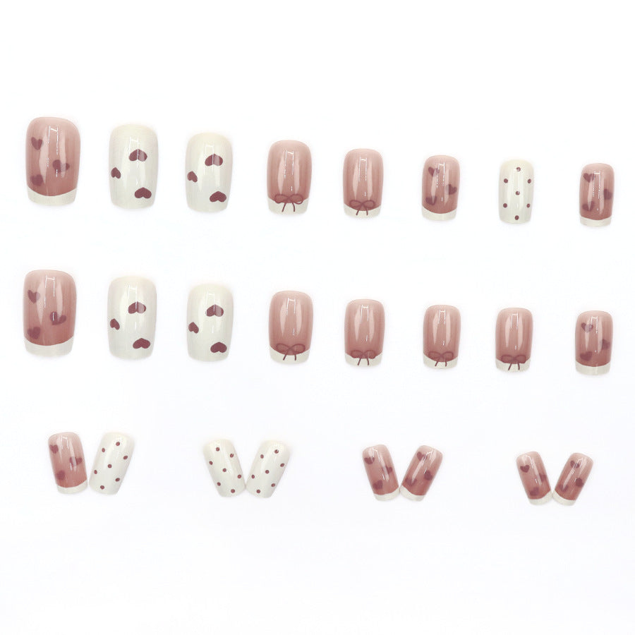 Elegant Minimalist Press-On Nail Set (24pcs) (DESIGN 7514)