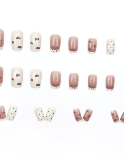 Elegant Minimalist Press-On Nail Set (24pcs) (DESIGN 7514)