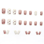 Elegant Minimalist Press-On Nail Set (24pcs) (DESIGN 7514)