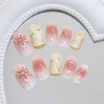 Elegant Minimalist Press-On Nail Set (24pcs) (DESIGN 7405)