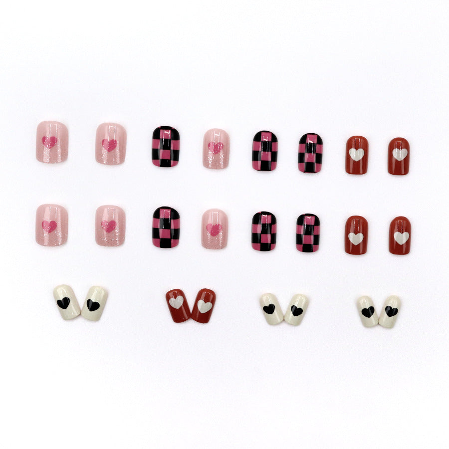 Elegant Minimalist Press-On Nail Set (24pcs) (DESIGN 7660)