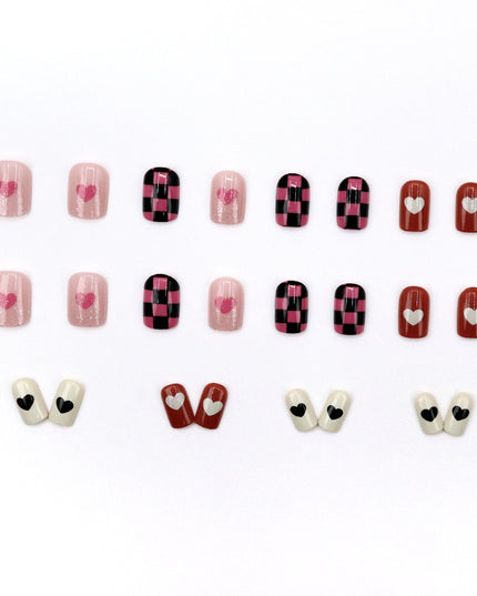 Elegant Minimalist Press-On Nail Set (24pcs) (DESIGN 7660)