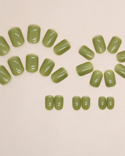 Elegant Minimalist Press-On Nail Set (24pcs) (DESIGN 7422)