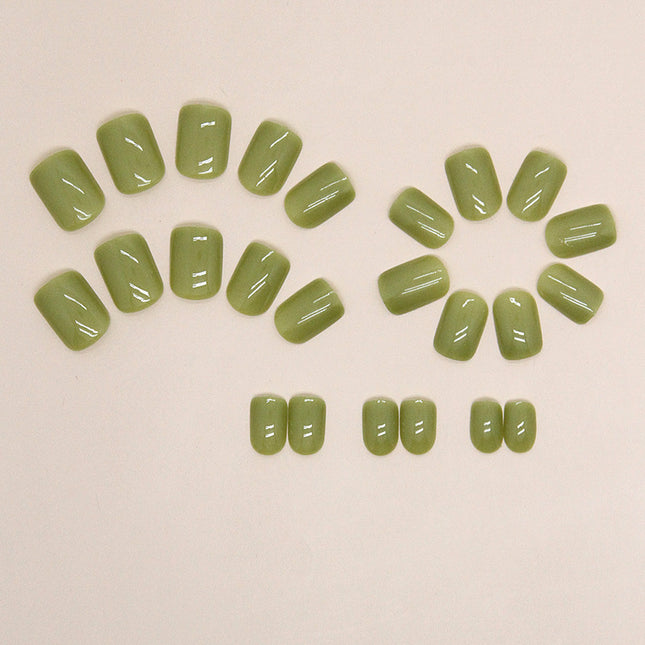 Elegant Minimalist Press-On Nail Set (24pcs) (DESIGN 7422)