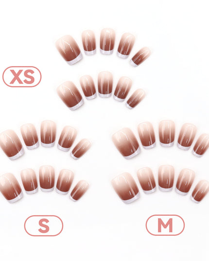 Elegant Minimalist Press-On Nail Set (24pcs) (DESIGN 7530)