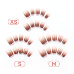 Elegant Minimalist Press-On Nail Set (24pcs) (DESIGN 7530)