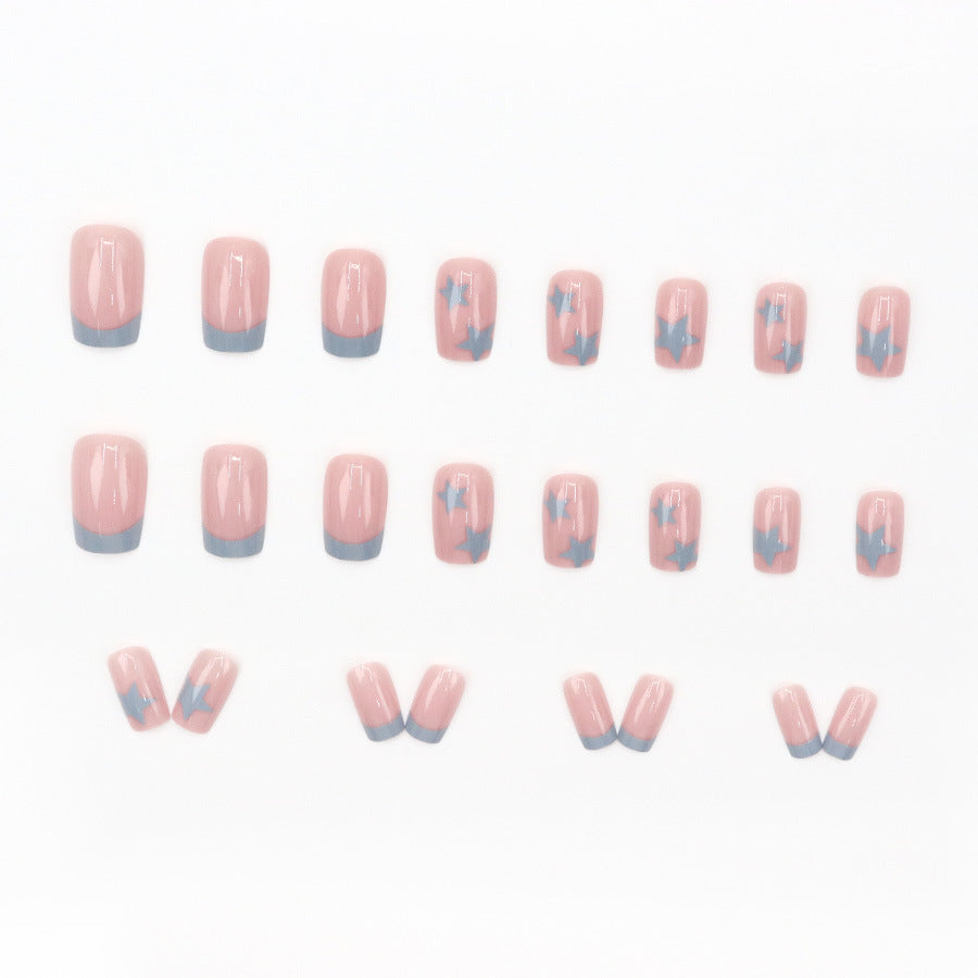Elegant Minimalist Press-On Nail Set (24pcs) (DESIGN 7580)
