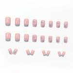 Elegant Minimalist Press-On Nail Set (24pcs) (DESIGN 7580)