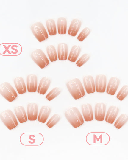Elegant Minimalist Press-On Nail Set (24pcs) (DESIGN 7527)