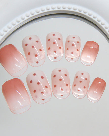 Elegant Minimalist Press-On Nail Set (24pcs) (DESIGN 7447)