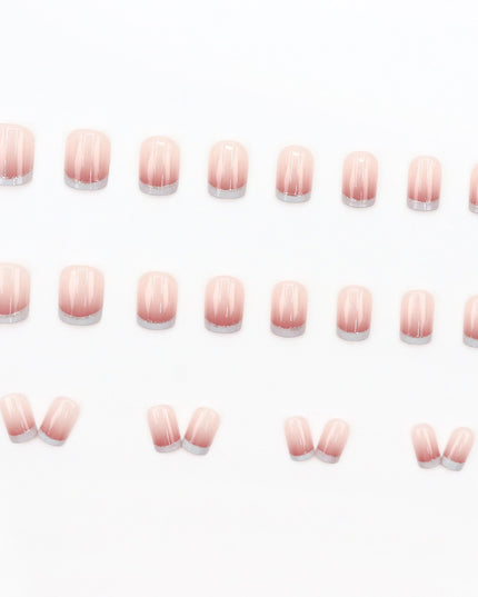 Elegant Minimalist Press-On Nail Set (24pcs) (DESIGN 7567)