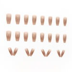 Elegant Minimalist Press-On Nail Set (24pcs) (DESIGN 7526)