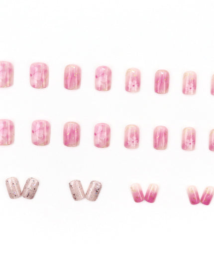 Elegant Minimalist Press-On Nail Set (24pcs) (DESIGN 7626)