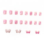 Elegant Minimalist Press-On Nail Set (24pcs) (DESIGN 7626)