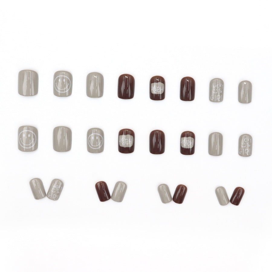 Elegant Minimalist Press-On Nail Set (24pcs) (DESIGN 7594)